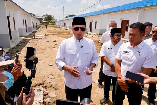 Menteri ATR Pastikan Lahan Huntap Aceh Tamiang Siap