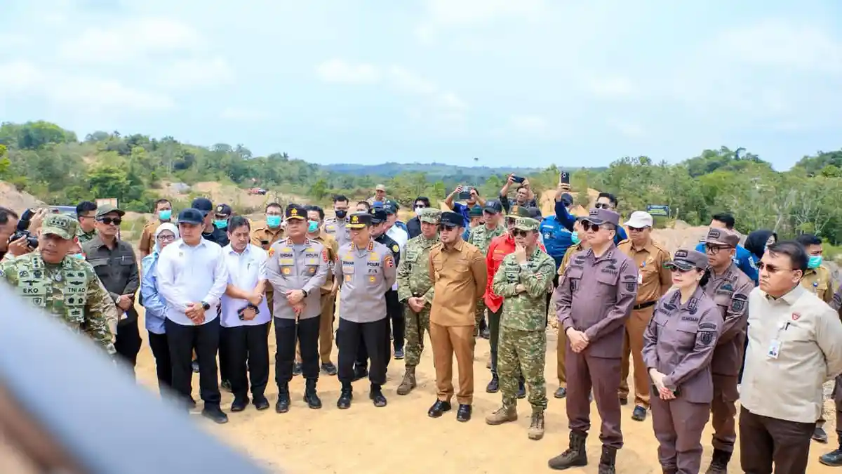 Satgas PKH Kuasai 111,71 Hektare Tambang Ilegal di IKN