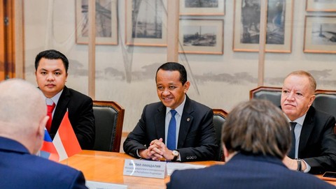 Bahlil Dampingi Prabowo ke Rusia Bahas Kerja Sama Energi
